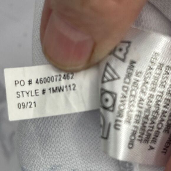 Travis Matthews White Floral Palm Day Man Abstract Golf Polo Shirt Medium - Picture 5 of 6